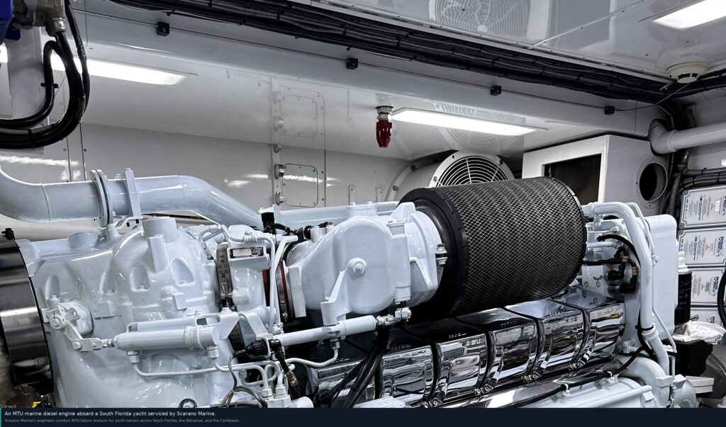 MTU Engine Failure Analysis โ Marine Insurance | Scarano Marine