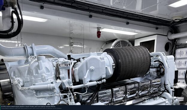 MTU engine failure analysis Scarano Marine South Florida yacht