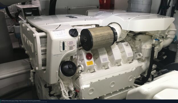MAN V8 marine diesel engine South Florida Scarano Marine authorized dealer