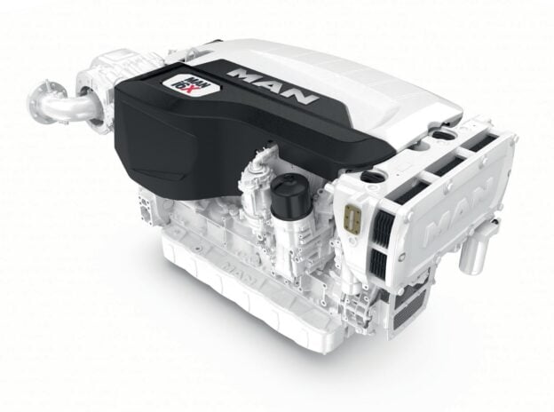 MAN i6X marine engine — up to 1,000 hp inline-six | Scarano Marine authorized MAN dealer